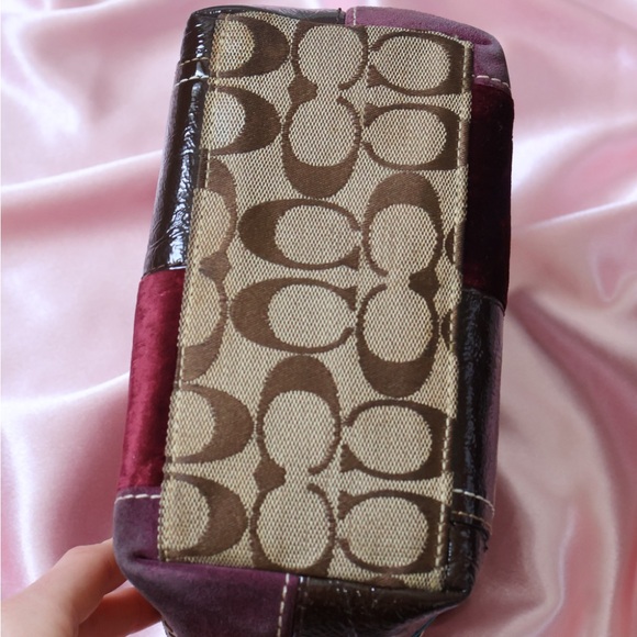 Vintage Coach Y2K Multicolor Patchwork Shoulder Bag - Picture 5 of 7